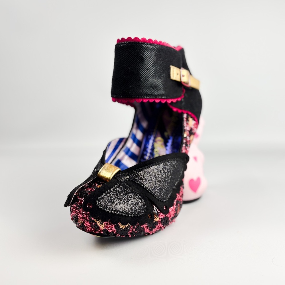 Irregular Choice So Hippo Heels – Size 38 / UK 5 – Pink Hippo Character Heel - Picture 6 of 9